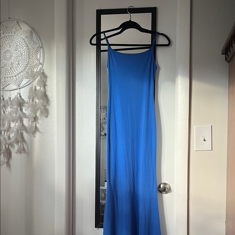 Wild Fable Vibrant Blue Maxi Dress